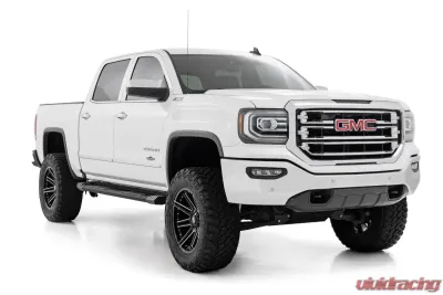 Rough Country HD2 Aluminum Running Boards Ext Cab Chevy | GMC 1500 | 2500HD | 3500HD 07-19 & Classic - SRB071777A