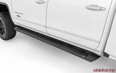 Rough Country HD2 Aluminum Running Boards Ext Cab Chevy | GMC 1500 | 2500HD | 3500HD 07-19 & Classic - SRB071777A