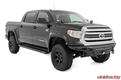 Rough Country HD2 Aluminum Running Boards Crewmax Cab Toyota Tundra 2WD | 4WD 2007-2021 - SRB071791A