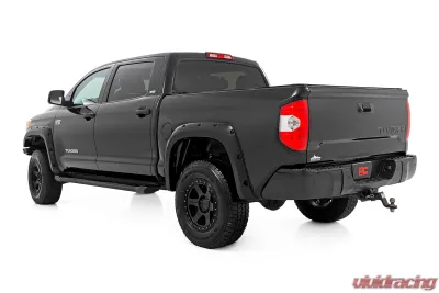 Rough Country HD2 Aluminum Running Boards Crewmax Cab Toyota Tundra 2WD | 4WD 2007-2021 - SRB071791A