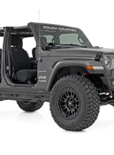 Rough Country Trail Cladding Hood Protector for Jeep Wrangler 2019-2024, Durable UV-Resistant Finish                                     - TC105202 - Image 3