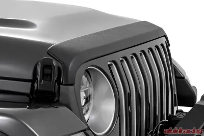 Rough Country Trail Cladding Hood Protector for Jeep Wrangler 2019-2024, Durable UV-Resistant Finish - TC105202