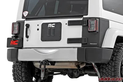 Rough Country Trail Cladding Rear Corners for Jeep Wrangler 2007-2017, UV Protected - TC13022