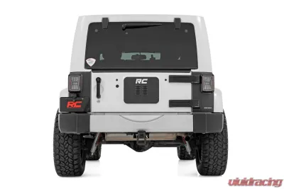 Rough Country Trail Cladding Rear Corners for Jeep Wrangler 2007-2017, UV Protected - TC13022