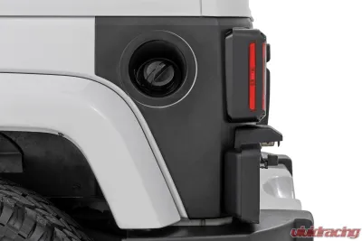 Rough Country Trail Cladding Rear Corners for Jeep Wrangler 2007-2017, UV Protected - TC13022