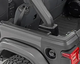 Rough Country Trail Cladding Roof Mounting Plate Cover for 2019-2024 Jeep Wrangler