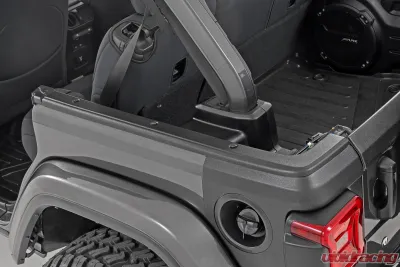 Rough Country Trail Cladding Roof Mounting Plate Cover for 2019-2024 Jeep Wrangler - TC13025