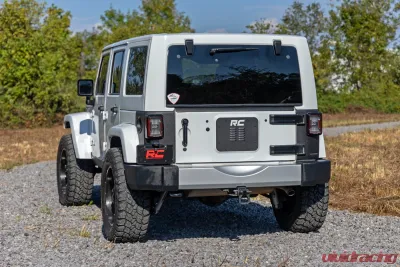 Rough Country Trail Cladding Tailgate Protector for Jeep Wrangler 2007-2017, Thermoplastic, UV-Resistant - TC73260