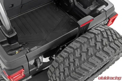 Rough Country Tailgate Protector for Jeep Wrangler 2019-2024, Heavy-Duty Thermoplastic, UV-Resistant - TC73262