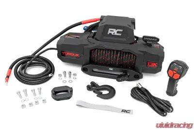 Rough Country 13000-Lb Torque Winch Synthetic Rope - TS13000S