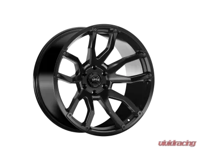 Rough Country Torque Impact Wheel 20x9 6x135 -12mm Satin Black for Ford Bronco, F-150, Expedition - TW403C-20903604-12