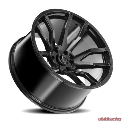 Rough Country Torque Impact Wheel 20x9 6x135 -12mm Satin Black for Ford Bronco, F-150, Expedition - TW403C-20903604-12