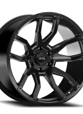 Rough Country Torque Impact Wheel 20x9 6x5.5 -12mm Satin Black for Chevy, GMC, Ford, Toyota                                     - TW403C-20908404-12 - Image 2