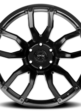 Rough Country Torque Impact Wheel 20x9 6x5.5 -12mm Satin Black for Chevy, GMC, Ford, Toyota                                     - TW403C-20908404-12 - Image 4