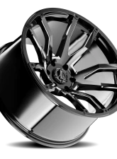 Rough Country Torque Impact Wheels 20x9 6x5.5 -12mm Gloss Black Milled Accents                                     - TW403C-20908433-12 - Image 2