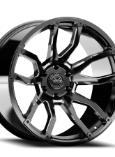 Rough Country Torque Impact Wheels 20x9 6x5.5 -12mm Gloss Black Milled Accents                                     - TW403C-20908433-12 - Image 3