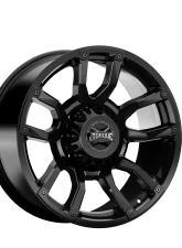 Rough Country Torque Impact Wheel 20x9 Satin Black 8x180 for Chevrolet Silverado & GMC Sierra                                     - TW403C-2090980400 - Image 4