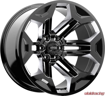 Rough Country Torque Pulse Wheel 20x9 Gloss Black 6x5.5 for Chevy, GMC, Toyota, Nissan - TW405C-2090843300