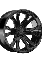 Rough Country Torque Prime Wheel 20x9 Satin Black -12mm 6x5.5 Fit Cadillac, Chevrolet, Ford, GMC, Jeep, Nissan, Toyota                                     - TW407C-20908404-12 - Image 4