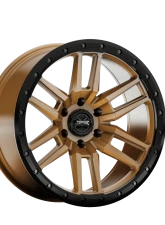 Rough Country Torque Pritchett Wheel 18x9 6x5.5 -12mm Bronze with Black Lip                                     - TW411C-18908407-12 - Image 4