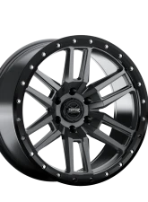 Rough Country Torque Pritchett Wheel 20x9 6x5.5 -12mm Anthracite Black Lip for Chevy, GMC, Ford, Jeep                                     - TW411C-20908412-12 - Image 4