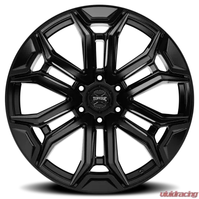 Rough Country Torque Maverick | Satin Black | 20x9 | 6x5.5 | -12mm - TW415C-20908404-12