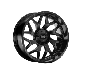 Rough Country Torque Vortex Wheel 20x9 6x5.5 -12mm Satin Black for Cadillac, Ford, GMC, Toyota