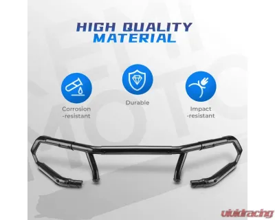 Kemimoto Front Upper Bumper Polaris General XP 1000 / 4 1000 - B0101-01801BK