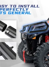 Kemimoto Front Upper Bumper Polaris General XP 1000 / 4 1000                                     - B0101-01801BK - Image 4