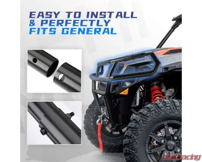 Kemimoto Front Upper Bumper Polaris General XP 1000 / 4 1000 - B0101-01801BK