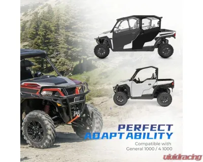 Kemimoto Front Upper Bumper Polaris General XP 1000 / 4 1000 - B0101-01801BK