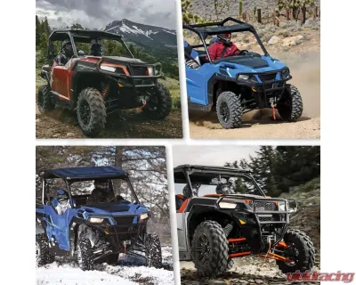Kemimoto Front Upper Bumper Polaris General XP 1000 / 4 1000 - B0101-01801BK