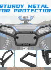 Kemimoto ATV Front Bumper Polaris Sportsman 850 / XP 1000 2017-2022                                     - B0101-01901BK - Image 3