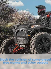 Kemimoto ATV Front Bumper Polaris Sportsman 850 / XP 1000 2017-2022                                     - B0101-01901BK - Image 4