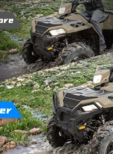 Kemimoto ATV Front Bumper Polaris Sportsman 850 / XP 1000 2017-2022                                     - B0101-01901BK - Image 5