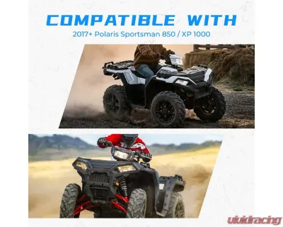 Kemimoto ATV Front Bumper Polaris Sportsman 850 / XP 1000 2017-2022 - B0101-01901BK