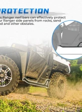 Kemimoto Ranger Nerf Bars Rock Sliders2 Ranger XP 1000 2018+                                     - B0101-02201BK - Image 2