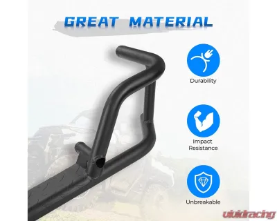Kemimoto Ranger Nerf Bars Rock Sliders2 Ranger XP 1000 2018+ - B0101-02201BK