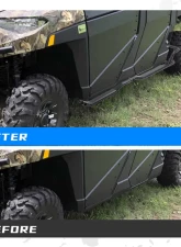 Kemimoto Nerf Bars Rock Sliders Polaris Ranger Crew XP 1000 2019+                                     - B0101-02301BK - Image 4