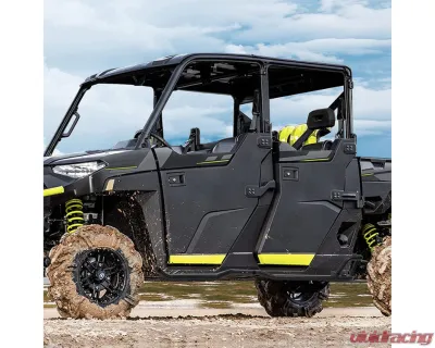 Kemimoto Nerf Bars Rock Sliders Polaris Ranger Crew XP 1000 2019+ - B0101-02301BK