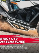 Kemimoto Tree Kickers Nerf Bars Rock Sliders CFMOTO Zce 950 Sport / HO Sport / HO EX                                     - B0101-03401BK - Image 2