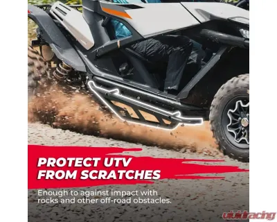 Kemimoto Tree Kickers Nerf Bars Rock Sliders CFMOTO Zce 950 Sport / HO Sport / HO EX - B0101-03401BK