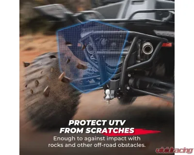 Kemimoto Rear Bumper Brush Guard CFMOTO Zce 950 Accessories - B0101-03801BK