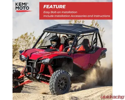 Kemimoto Lower Door Panels Bottom Insert Honda Talon 1000X | 1000R | 1000X-4 2 Dr 2019-2022 - B0102-00901BK