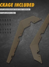Kemimoto Panels Insert Kit Lower Door Valance Polaris RZR 2020-2023                                     - B0102-02101BK - Image 6