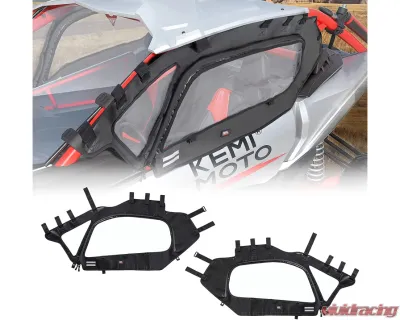 Kemimoto Soft Cab Enclosures Upper Door / Upper Windows Can-am Maverick X3 - B0102-02201BK