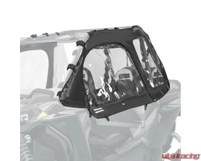 Kemimoto Soft Door / Upper Windows Water-resistant Windshield Polaris RZR XP 1000/XP 2014+ - B0102-02501BK