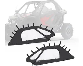 Kemimoto 2 Soft Upper Doors w/ Zippers | Upper Windows Polaris RZR PRO XP 2020-2023