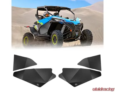 Kemimoto Aluminum Lower Doors Inserts Cfmoto Zce 950 - B0102-02701BK