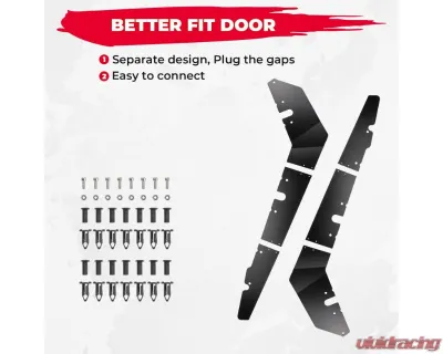 Kemimoto Lower Door Panels Insert Kit Polaris RZR 2020-2023 - B0102-02901BK